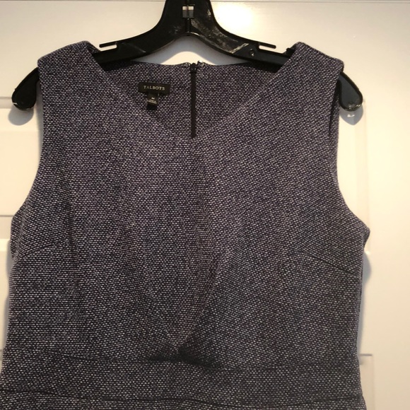 Talbots Navy dress - Picture 2 of 6